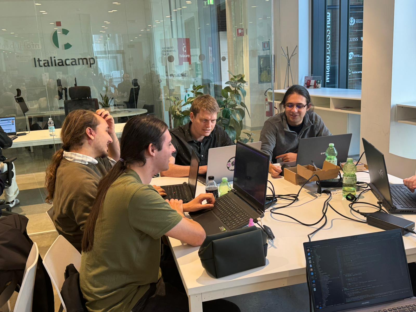 Andrew Kelley doing some dev with the folks