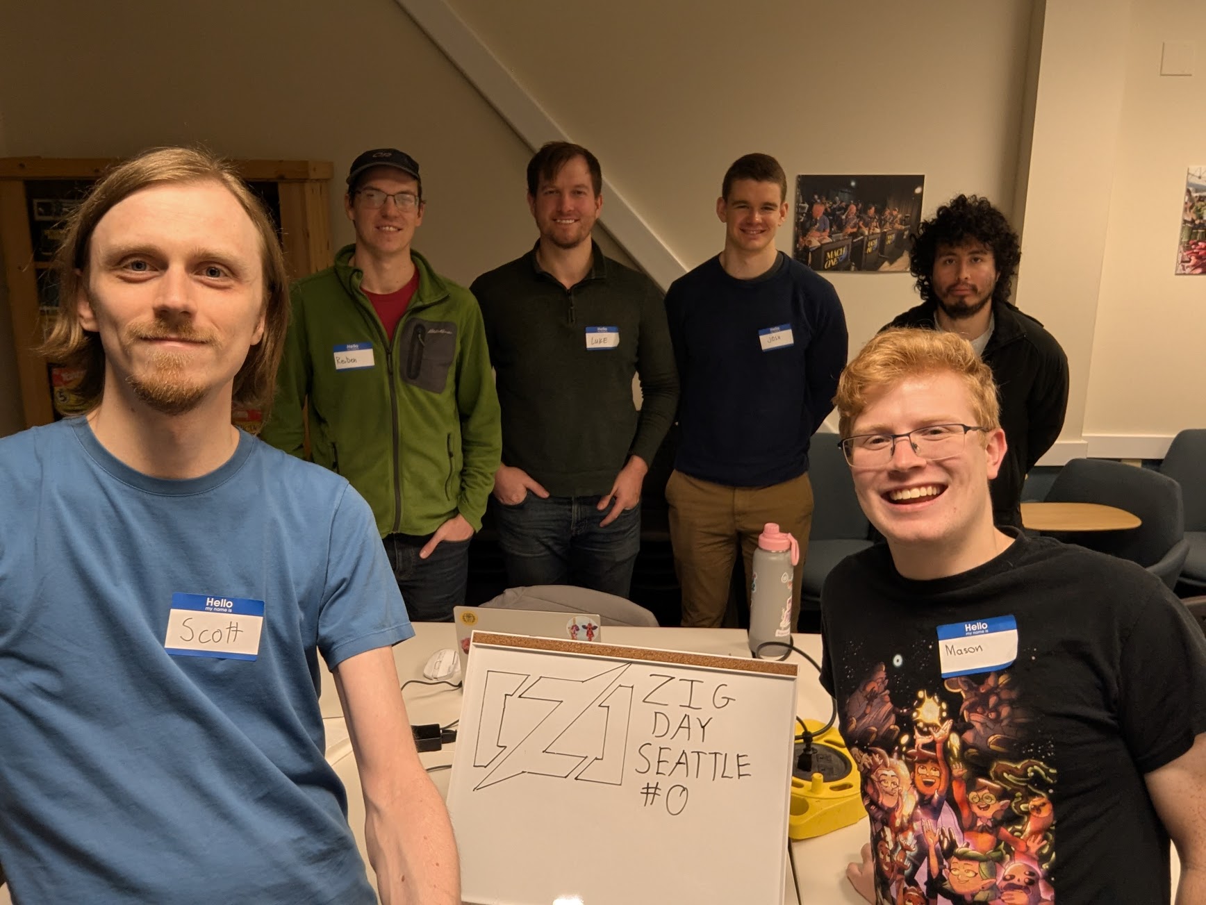 Group photo of most attendees