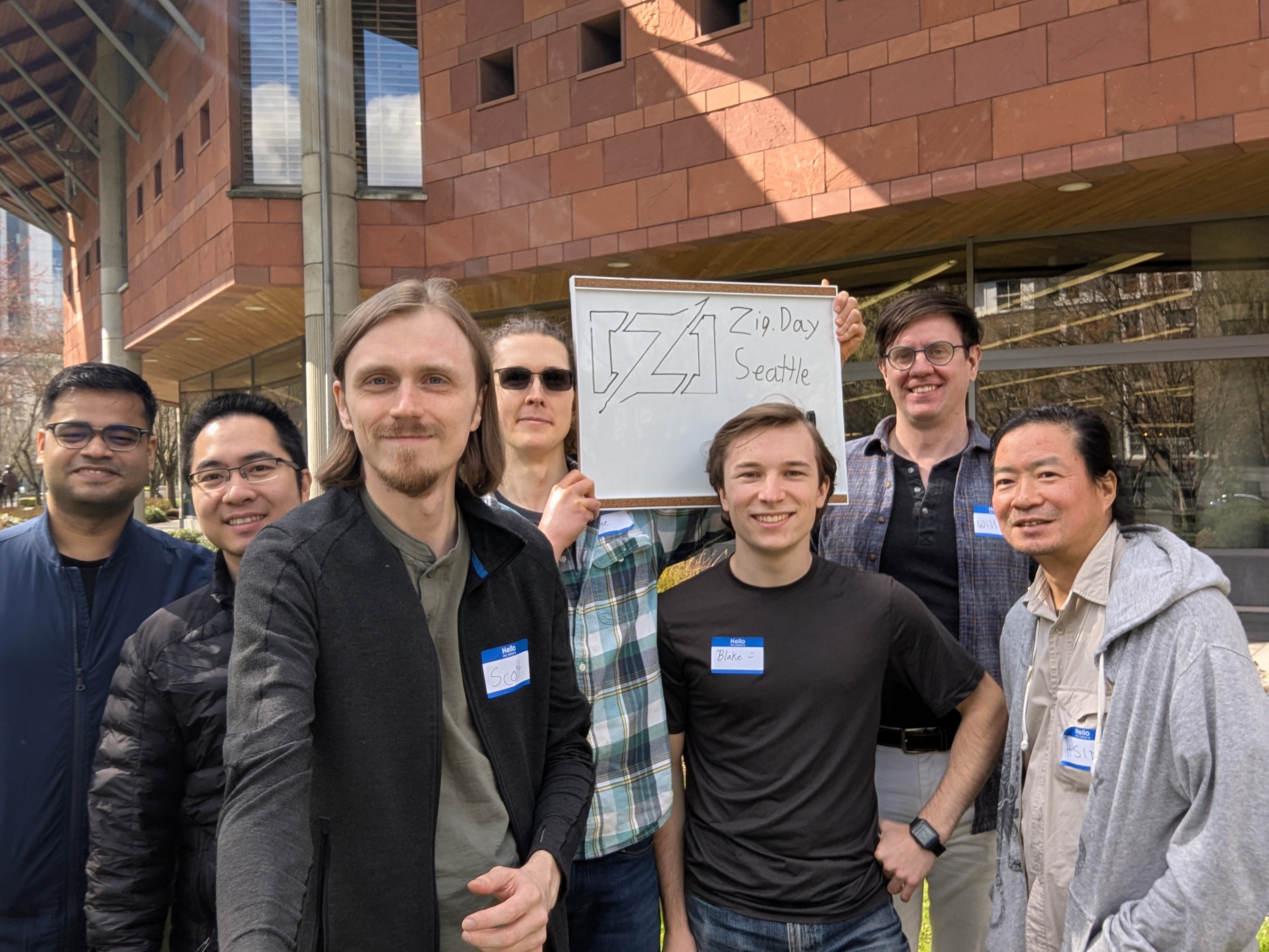 Group photo of attendees