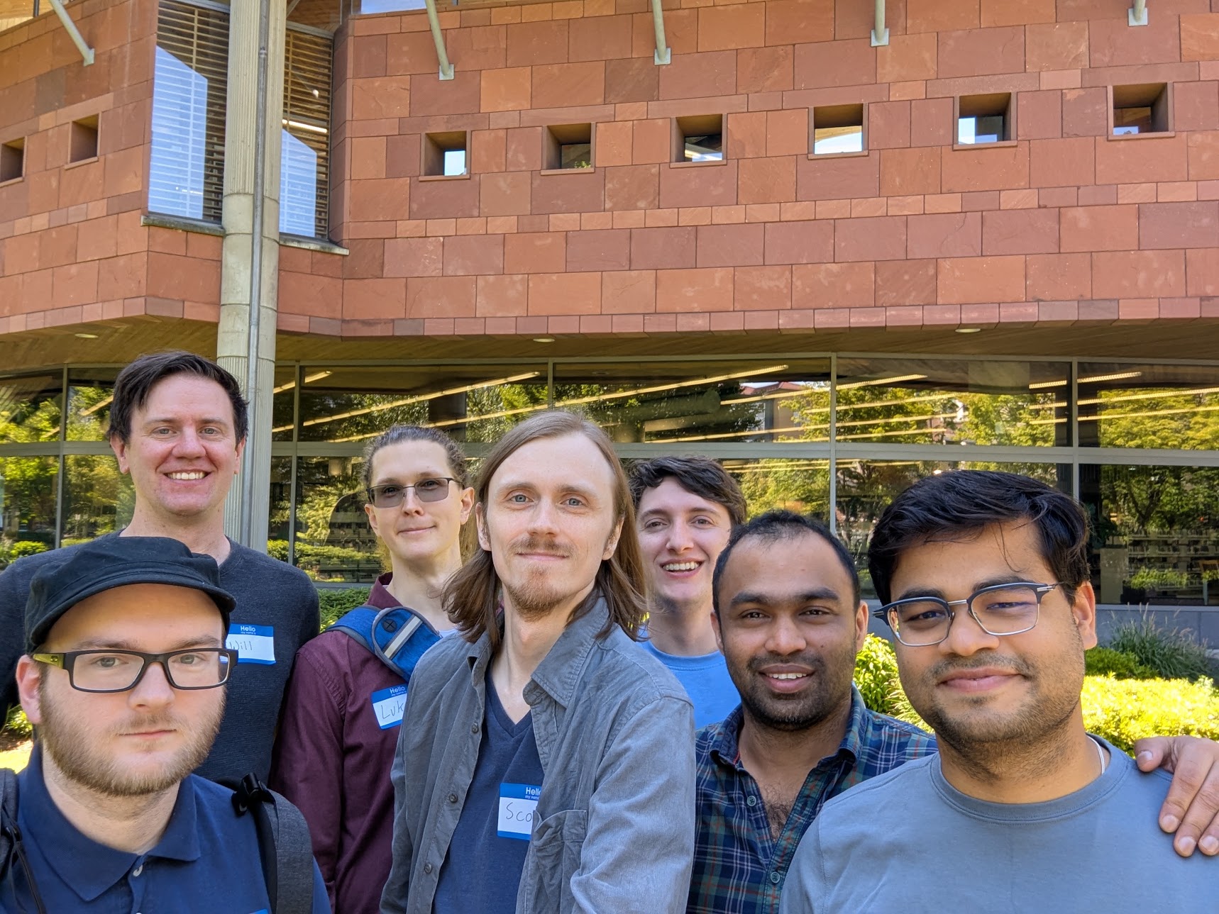 Group photo of attendees